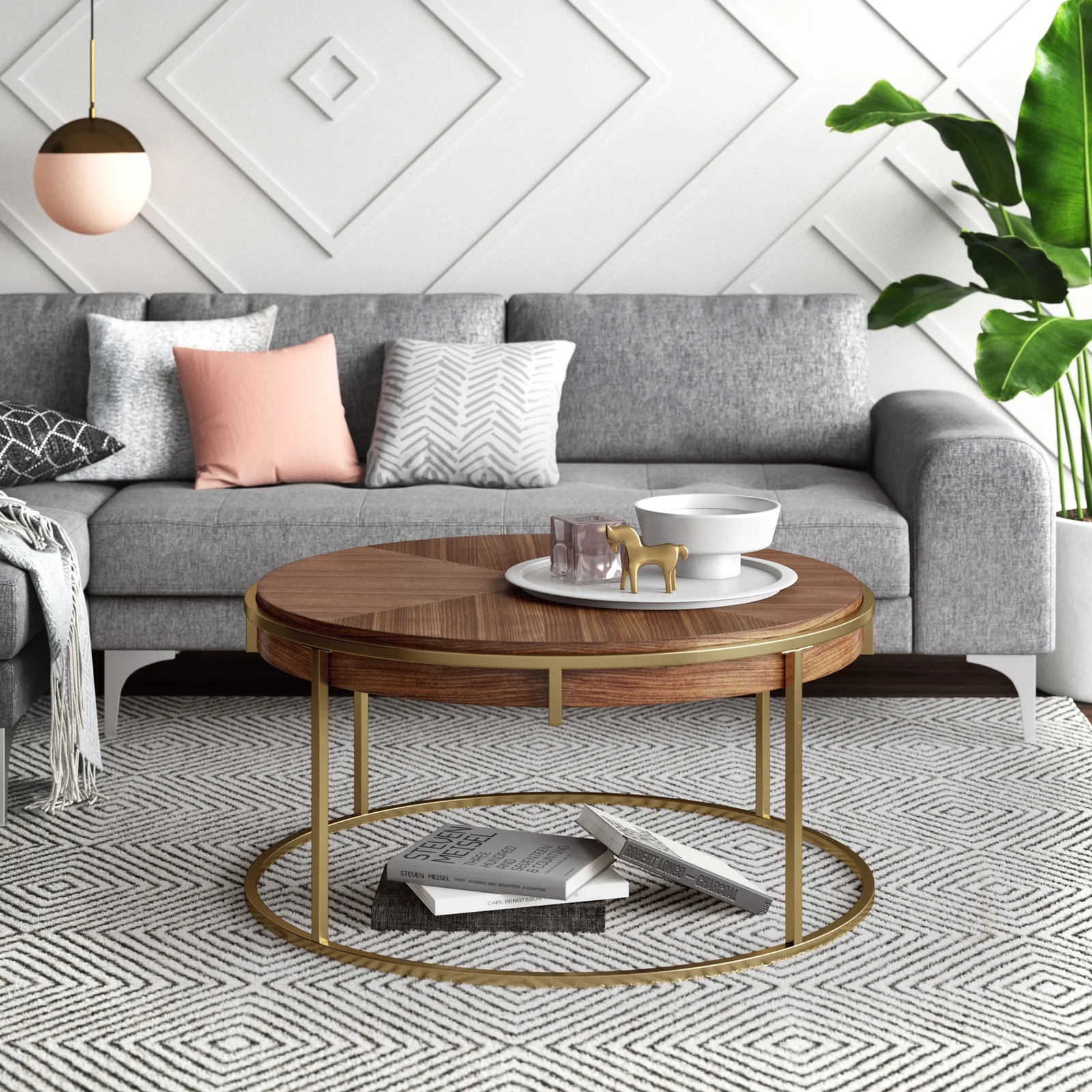 【Furniture】Simmerman Frame Coffee Table
