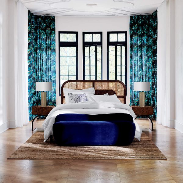 NADI CANE QUEEN BED (MATTRESS SOLD SEPARATELY)